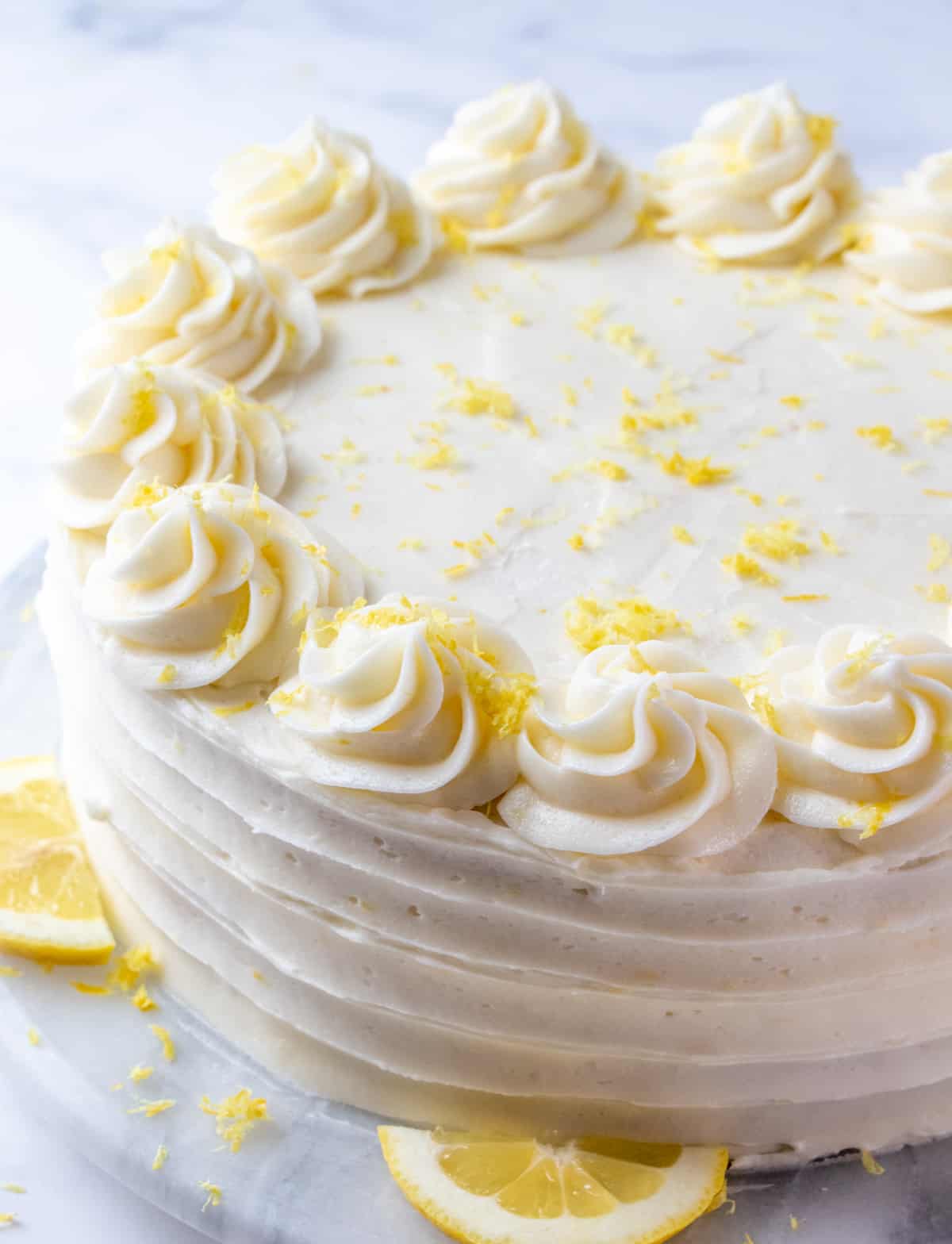 Lemon Raspberry Cake